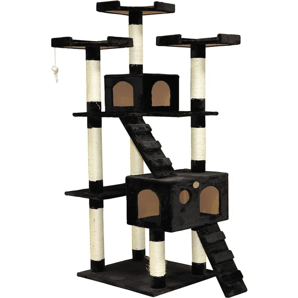 Large Cat Tree, Kitten Apartment
